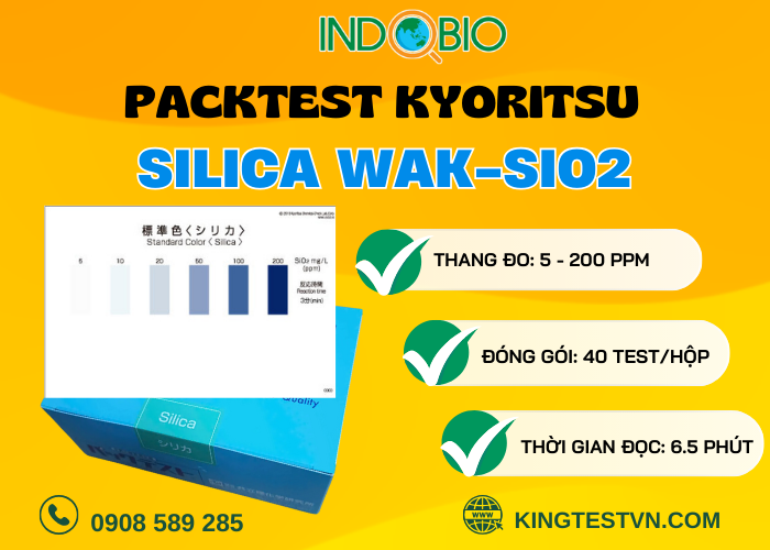 Bộ test Silica Kyoritsu WAK-SiO2